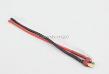 1 fio masculino do silicone do conector do estilo t da tomada dos pces deans com a bateria de 10 cm 14awg conecta o cabo 2024 - compre barato