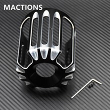 Cubierta de malla de aluminio CNC para motocicleta Harley Sportster 883 XL, cubierta de rejilla para motocicleta, color negro, Touring, Softail, Dyna, CVO, Fatboy 2024 - compra barato