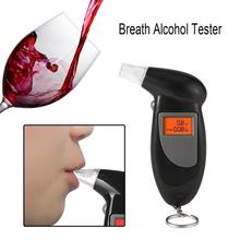 Профессиональный Цифровой Тестер дыхания спирта Алкотестер анализатор спирта тест-детектор Алкотестер тестер алкоголя 2024 - купить недорого
