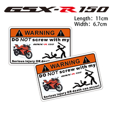 KODASKIN 2 Pieces Do Not Screw Warning Sticker Decal for Suzuki GSX-R150 gsxr150 gsxr 150 2024 - buy cheap