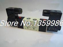 1x 4V220-08 5Ports2Position Двойной Электромагнитный пневматический клапан 1/4 "BSPT AC36V 2024 - купить недорого