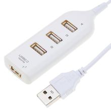 HOT 4 Ports High Speed USB 2.0 Expansion Hub Splitter Adapter for PC Laptop Computer 2024 - buy cheap