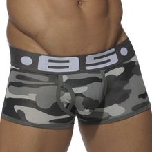 Brand Male Underwear Sexy Men Boxer Shorts Soldier Breathable Cotton U Convex Boxers Homme Tide Camouflage Printed Cueca 2024 - buy cheap