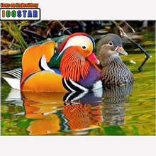 5D DIY Diamond Mosaic Mandarin Duck Picture Of Rhinestones Wall Art Diamond Painting Animal Lover Home Decor Gift 2024 - buy cheap