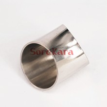 38mm O/D 304 Stainless Steel Sanitary Weld 45 Degree Elbow Pipe Fitting 2024 - buy cheap