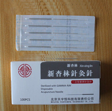 Agulhas estéreis descartáveis da acupuntura de xinglin única agulha da massagem da embalagem do uso 2024 - compre barato