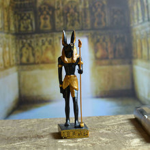 Adornos de perro Anubis de los antiguos dioses egipcios, recuerdo de santo patrón de Horus 2024 - compra barato
