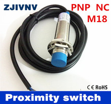 Melhor qualidade, aprovação ce, 2 anos, wanrranty, m18, pnp, nc, proximidade, interruptor indutivo, 3 fios, sensor de distância/metal