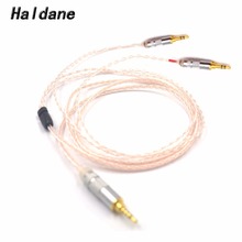 Cable de actualización para auriculares Haldane 3,5/2,5/4,4, 8 núcleos equilibrados, trenzado Litz, para MDR-Z7, Z7M2, MDR-Z1R, D600, D7100, Envío Gratis 2024 - compra barato