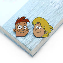 20pcs/lot Cartoon Brooches Adam Lyon Tyler Bowman Enamel Pin for Kids Lapel Pin Bag Pins Denim Jacket Women Brooch Badge Q606 2024 - buy cheap