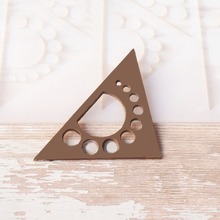 Dot trilateral shape Non-stick Silicone Chocolate Mold  Ice Molds Cake Mould Bakeware Baking Tools 2024 - buy cheap