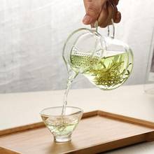 275ml Special Heat-resistant Temperature Tip Filter Glass Pot Kettle Handmade Glass Teapot Flower Tea Teakettle 2024 - buy cheap