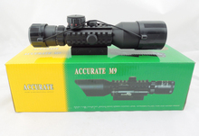Good quality M9C 3-10X42E Mil-Dot hunting rifle scope+red laser /Tactical Optics Scopes/Riflescope free shipping 2024 - buy cheap