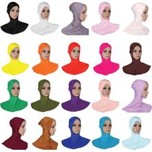 Тюрбан для женщин, мусульманский головной убор, тюрбан, тюрбан, шапка ниндзя, тюрбан, шапка-накидка на шею, хиджаб платок на голову 2024 - купить недорого