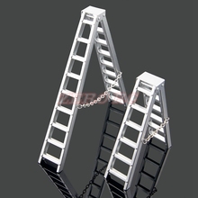 1/10 RC Truck Scale Accessories Aluminum Ladder For 1:10 Rock Crawler Car SCX10 D90 Wraith Jeep CC01 2024 - buy cheap