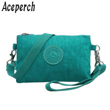 ACEPERCH Casual Mini Bolsos Mujer Zipper Waterproof Nylon Beach Crossbody Bag Crossbody Bags For Women Female Sac A Main 2024 - buy cheap