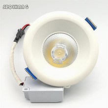 White Ceiling LED Downlight 9w 15w 20w Dimmable Lamp Recessed 110~220v LED Down Light Indoor Lighting Home Aluminum Spot Light 2024 - buy cheap