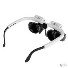 Headband Magnifier with LED Light Head Mounted Magnifying Glasses 8X 15X 23X Mar28 2024 - buy cheap
