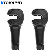 Kebidumei-suporte de gancho para encosto de cabeça 2 em 1, universal, telefone móvel para carro, bolsa de mão, montagem automática 2024 - compre barato