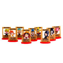 Anime one piece posters luffy sanji nami robin zoro chopper brook fragrância bonecos de ação pvc modelo colecionáveis brinquedos bonecos 2024 - compre barato