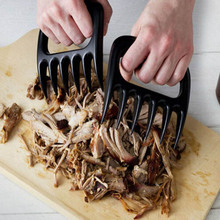 BBQ Tools accessories Bear Meat Claws Black BBQ Meat Claws Shredding Lift Tongs Pull Handler Barbecue Fork Pull Shred Pork 2024 - buy cheap