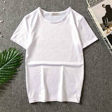 T-shirts Men O-Neck Soft Printed Korean Style Leisure Daily Simple All-match Trendy Loose Students Tees Mens High Quality Tops 2024 - buy cheap