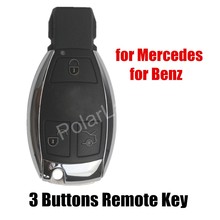 Arrancador de coche remoto inteligente, llave remota de 3 botones, 315MHz, chip NEC para Mercedes Benz después de 2000 años de garantía de coche, nueva marca 2024 - compra barato