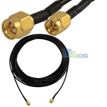 High Quality10m 33FT SMA Male to SMA Male Plug M-M RF Coaxial Pigtail RG174 Extension Cable 2024 - buy cheap