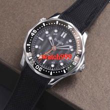41mm BLIGER black dial solid 316L stainless steel ceramic bezel sapphire glass date mechanical automatic mens watch 2024 - buy cheap