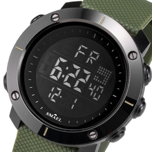 SMAEL-Reloj de pulsera Digital LED para hombre, accesorio Masculino deportivo de marca de lujo, resistente al agua, estilo militar 2024 - compra barato
