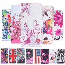 Fashion Cartoon Pictures Leather Case for Alcatel One Touch POP C9 Dual 7047 7047D Flip Wallet Cover With Card Holder Phone Case 2024 - buy cheap