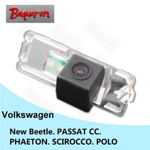 Hd câmera de visão traseira do carro para volkswagen beetle passat cc phaeton scirocco polo invertendo câmera estacionamento backup 170 grande angular nig 2024 - compre barato