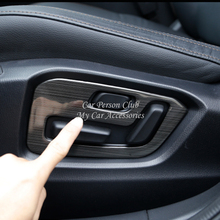Interruptor de Controle De Botão de Memória de Ajuste do assento Tampa Trims Para Mazda CX-5 CX5 2nd Gen 2017-2019 Estilo Do Carro Interior acessórios 2024 - compre barato