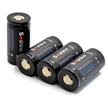 Soshine NCR 32650 3.7V 6500mAh Protected Rechargeable Li-ion Battery (1 Pair) 2024 - buy cheap