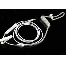 3.5mm In Ear Anti-radiation Earphone Air Tube Stereo Headset flexible Monaural In-Ear with Mic for Xiaomi   MP3 2024 - buy cheap