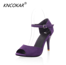 KNCOKAR Summer  hot style delicate fashion fish mouth with high-heeled sandal women 2024 - buy cheap