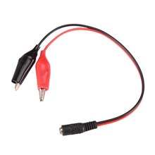 Conector jack de tensão dc jacaré clipes crocodilo fio macho/fêmea para cigarro do carro mais leve para 2 jacaré clipe cabo de alimentação 2024 - compre barato