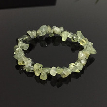 Pulseira feminina quartzo verde, joia masculina cura 2024 - compre barato