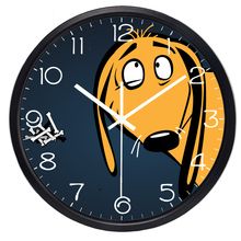 Peep Dog Funny Wall Clock 2024 - buy cheap