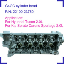 For Hyundai Tuson Kia Serato Carens Sportage 2.0 1975cc G4GC gasoline petrol Engine bare cylinder head 22100-23760 22100 23760 2024 - buy cheap