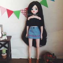 1PCS New Arrival Handmade Off Shoulder T-Shirt for Blyth, Licca, Azone Doll Shirt Clothes Tops Accessories 2024 - buy cheap