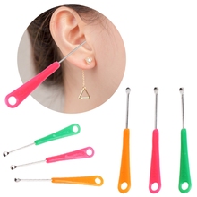 20pcs Earpick Spoon Tool Clean Ear Wax Curette Remover Health Care Colorful Gift Random color 2024 - buy cheap