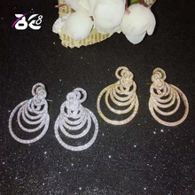 Be 8 2018 Presents New Fashion Simple Little Round Stud Earrings AAA+ Zirconia Earings for Women Fashion Bride Earrings E729 2024 - buy cheap