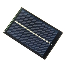 Bueshui-Mini Módulo de célula Solar policristalino, 0,6 W, 6V, sistema de cargador de Panel Solar para batería de 3,7 V, luz Led de 90x60MM, 5 uds. 2024 - compra barato