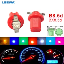 LEEWA-lámpara LED Interior para salpicadero de coche, luz blanca/roja/amarilla/rosa/azul hielo, DC12V, 100X B8.5d/BX8.5d/BAX10d 5050 SMD, # CA4237 2024 - compra barato