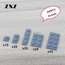 100pcs Kids Learning Toys Plastic Building Blocks Mix Plate 1 X 1 1 x 2 1 x 4 2 x 3 2 x 4 Mix Models Bulk for Sales 2024 - buy cheap