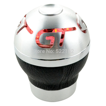 Universal gear shift knob car stalls head modification gear stick red LED metal gear head racing car gear knob 2024 - buy cheap