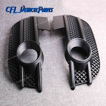 Pair Front Bumper Fog Light Grille Cover Cap L R 8U0807681A 8U0807682A For Audi Q3 2012 2013 2014 2015 EU Version 2024 - buy cheap