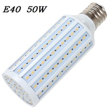 High brightness 50W LED bulb E40 LED Light 165 LEDs 5730 SMD LED Corn Lamp AC110/220V Warm White Cool White free shipping 1pcs 2024 - buy cheap