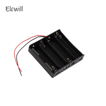 1/2/5Pcs 4 Slots 18650 Battery DIY Box Holder Storage Box Container with Wire Lead Pin 2024 - buy cheap